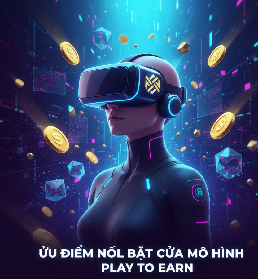 Play to Earn là gì? Hướng dẫn toàn diện về mô hình game kiếm tiền từ blockchain - TinGameFi