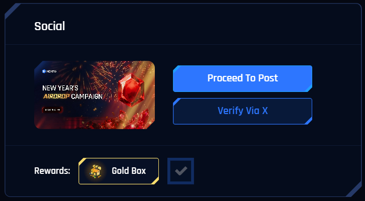 NEXIRA NEW YEAR'S AIRDROP CAMPAIGN - HƯỚNG DẪN CHI TIẾT - TinGameFi