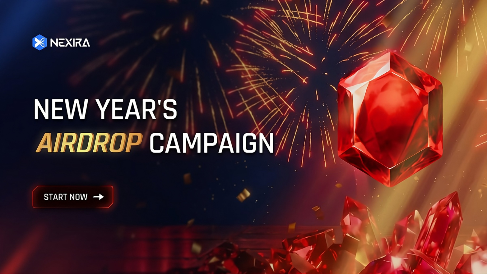 NEXIRA NEW YEAR'S AIRDROP CAMPAIGN - HƯỚNG DẪN CHI TIẾT